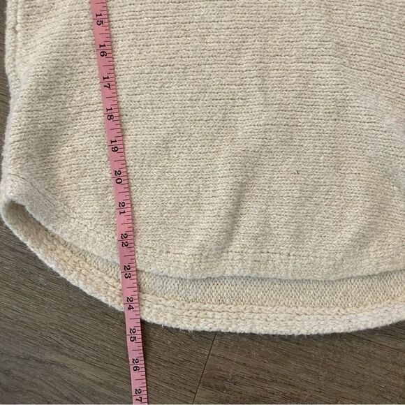 Eddie Bauer Ivory Cowl Neck Pullover Sweater S EUC - Picture 11 of 11